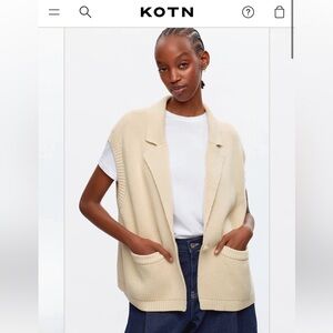 Kotn Knit Vest
